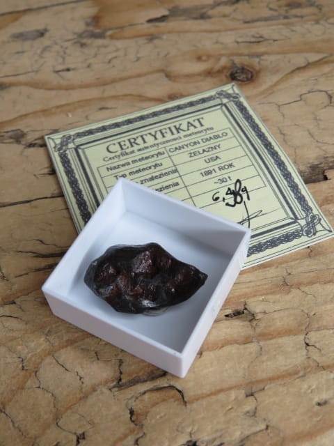 Meteoryt żelazny * Canyon Diablo