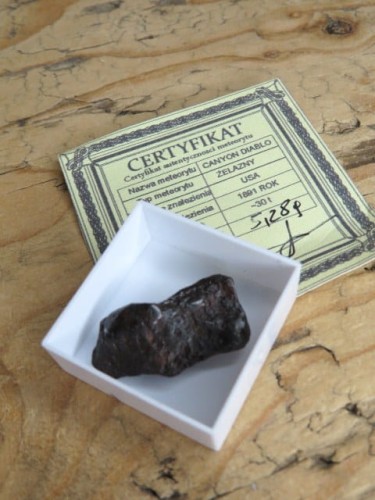 Meteoryt żelazny * Canyon Diablo