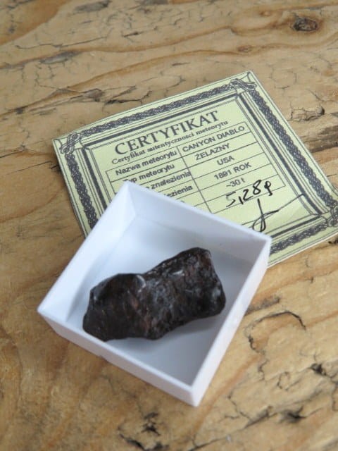 Meteoryt żelazny * Canyon Diablo