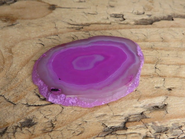 agat różowy - plaster