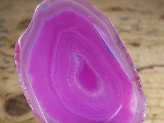 agat różowy - plaster