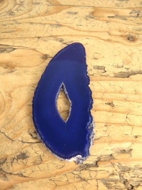 agat fioletowy - plaster