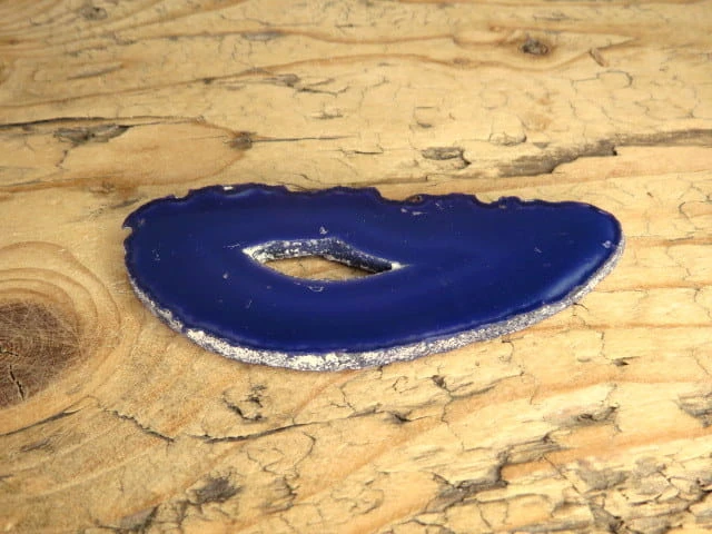 agat fioletowy - plaster