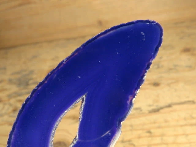 agat fioletowy - plaster