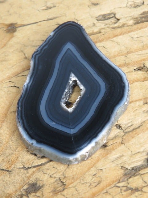 agat czarny - plaster