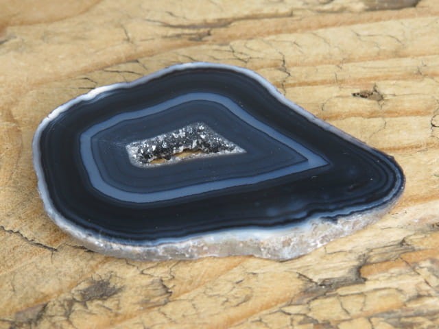 agat czarny - plaster