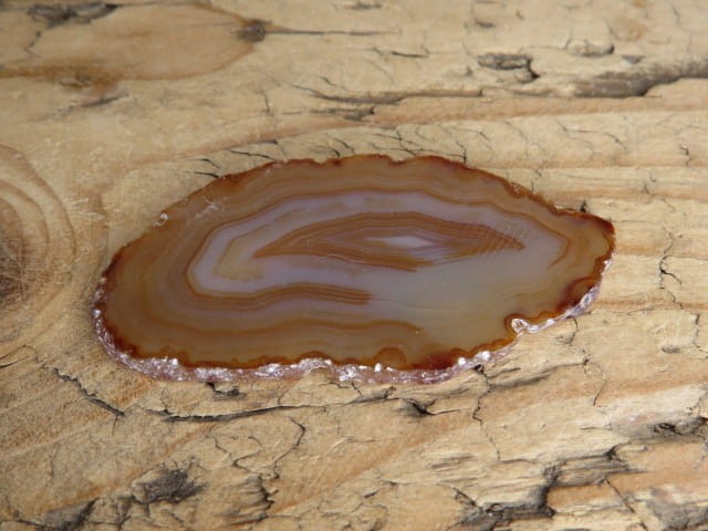 agat pomarańczowy - plaster