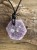 rubin * amulet na rzemieniu