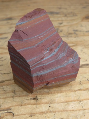 Tygrysie żelazo - BIF – wstęgowe rudy żelaza z RPA 2.4mld lat