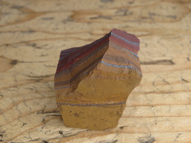 Tygrysie żelazo - BIF – wstęgowe rudy żelaza z RPA 2.4mld lat