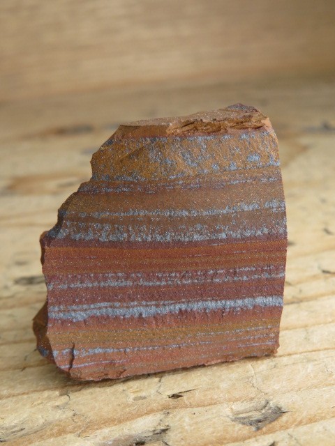 Tygrysie żelazo - BIF – wstęgowe rudy żelaza z RPA 2.4mld lat