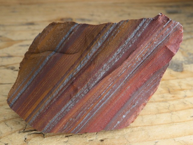 Tygrysie żelazo - BIF – wstęgowe rudy żelaza z RPA 2.4mld lat