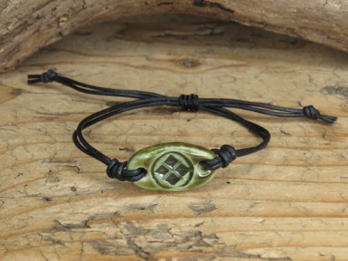 Bransoletka Mokosz – słowiański amulet kobiecej mocy - ceramika ręcznie robiona
