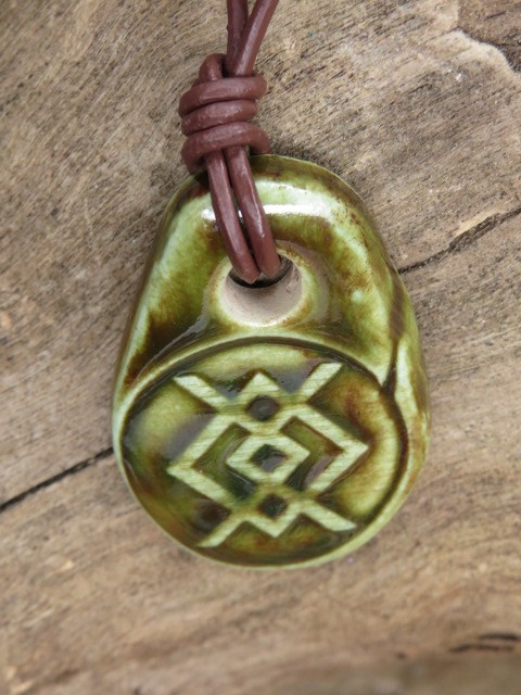 Wisior Kupała – słowiański amulet natury - ceramika