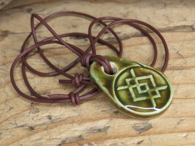 Wisior Kupała – słowiański amulet natury - ceramika