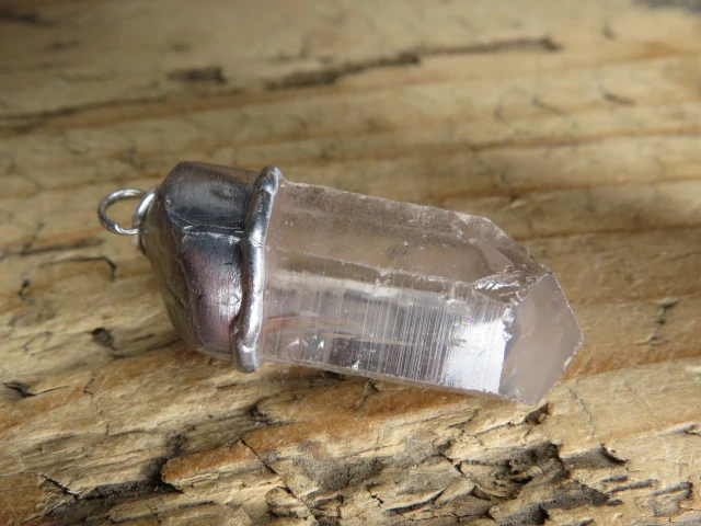 kryształ górski * wisior amulet