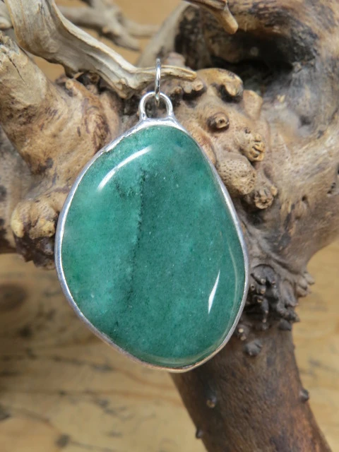 awenturyn zielony * wisior