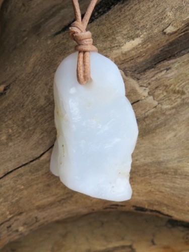 opal * Szklary Polska * talizman rozwoju duchowego na rzemieniu