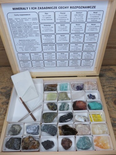 Właściwości fizyczne minerałów - Minerały i ich zasadnicze cechy rozpoznawcze