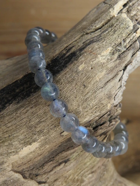 labradoryt * bransoletka 6mm