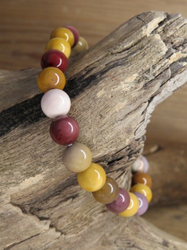 jaspis mookait * bransoletka 8mm