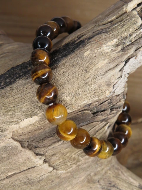 tygrysie oko * bransoletka 8mm