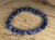 Bransoletka z naturalnego lapisu lazuli 8mm – kamień mądrości i ochrony