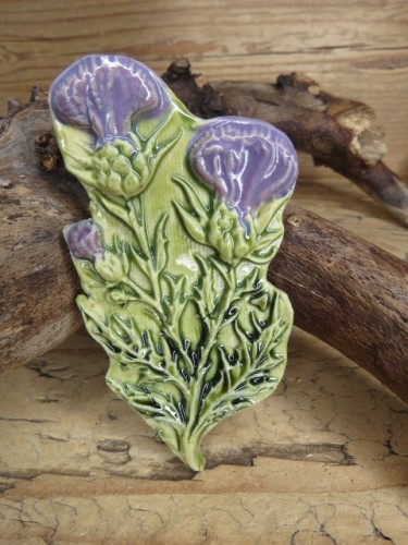 Ceramiczny magnes – oset - ceramika ręcznie robiona