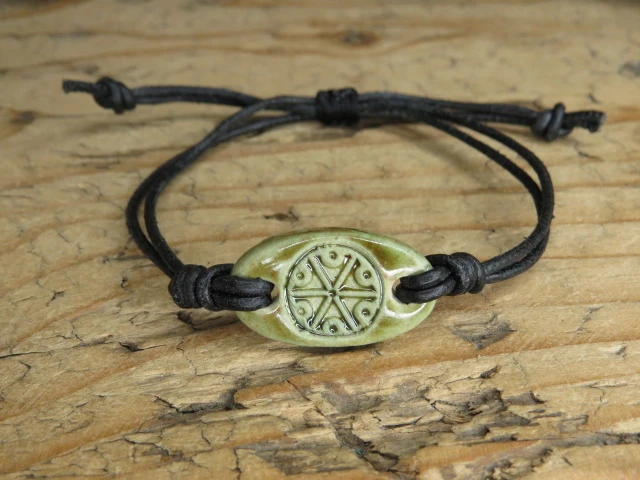 Bransoletka Perun – słowiański amulet mocy – biżuteria słowiańska ręcznie robiona