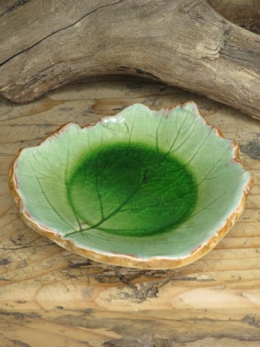 Mała miseczka ceramiczna - seledyn crackle - ceramika ręcznie robiona