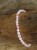 opal różowy * bransoletka 4mm