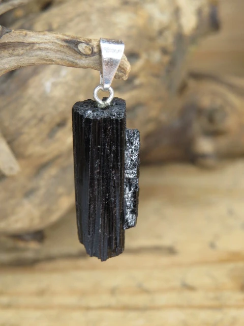 czarny turmalin * wisior amulet