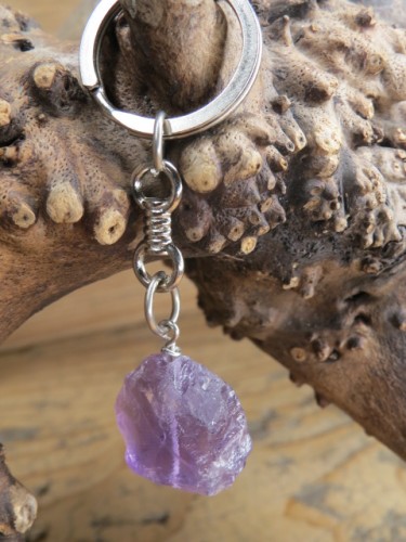 Brelok z ametystu - ochronny amulet