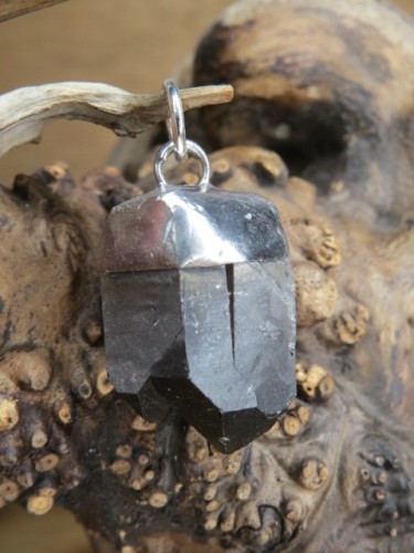 kwarc dymny * wisior amulet