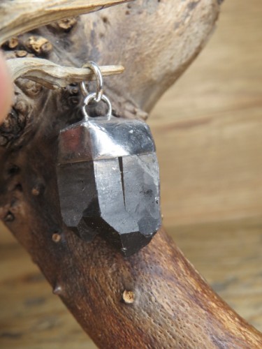 kwarc dymny * wisior amulet
