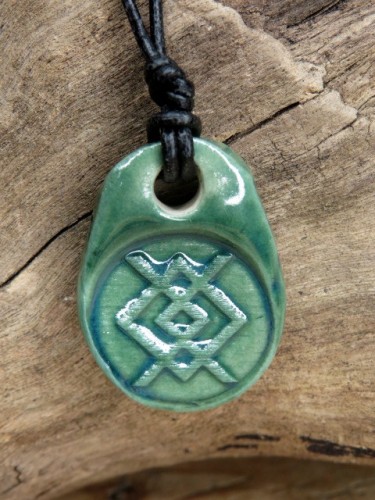 Wisior Kupała – słowiański amulet natury - ceramika