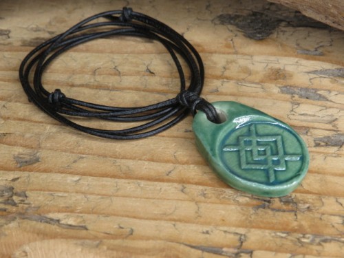 Wisior Kupała – słowiański amulet natury - ceramika