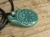 Aegishjalmur -Tarcza Algizowa - wisior z ceramiki - amulet ochronny