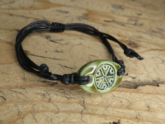 Bransoletka Perun – słowiański amulet mocy – biżuteria słowiańska ręcznie robiona