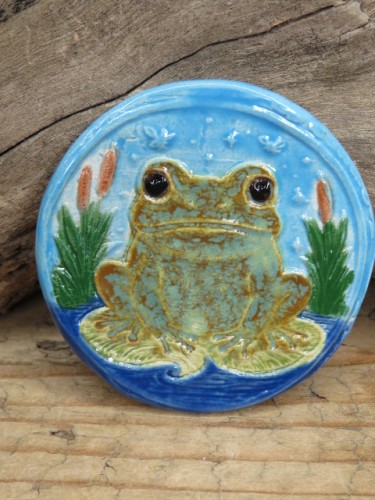 Żaba – ceramiczny magnes