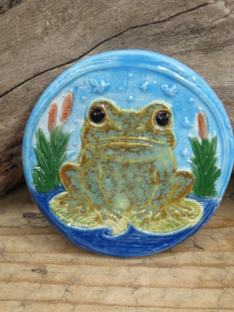 Żaba – ceramiczny magnes