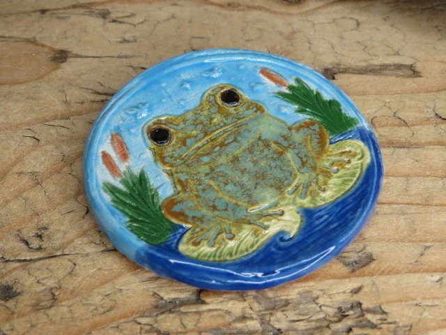 Żaba – ceramiczny magnes