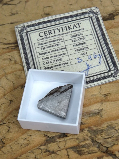 Meteoryt żelazny * GIBEON