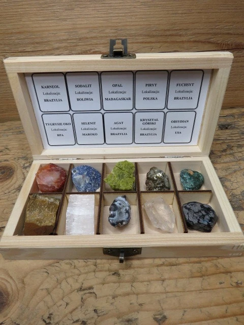 Zestaw minerałów MINI