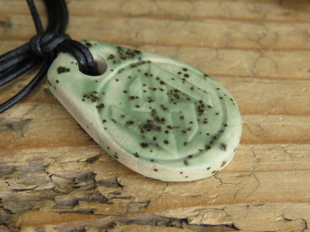 Wisior Strzybóg – słowiański amulet wiatru - ceramika