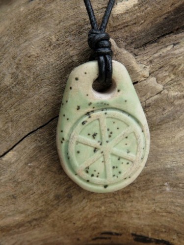 Wisior Rod – słowiański amulet życia - ceramika