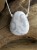 howlit biały - amulet na rzemieniu