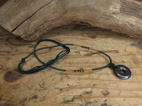 hematyt - amulet ochrona i odwaga - naszyjnik etno