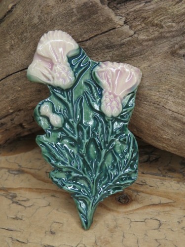 Ceramiczny magnes – oset - ceramika ręcznie robiona