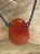 karneol * amulet na rzemieniu